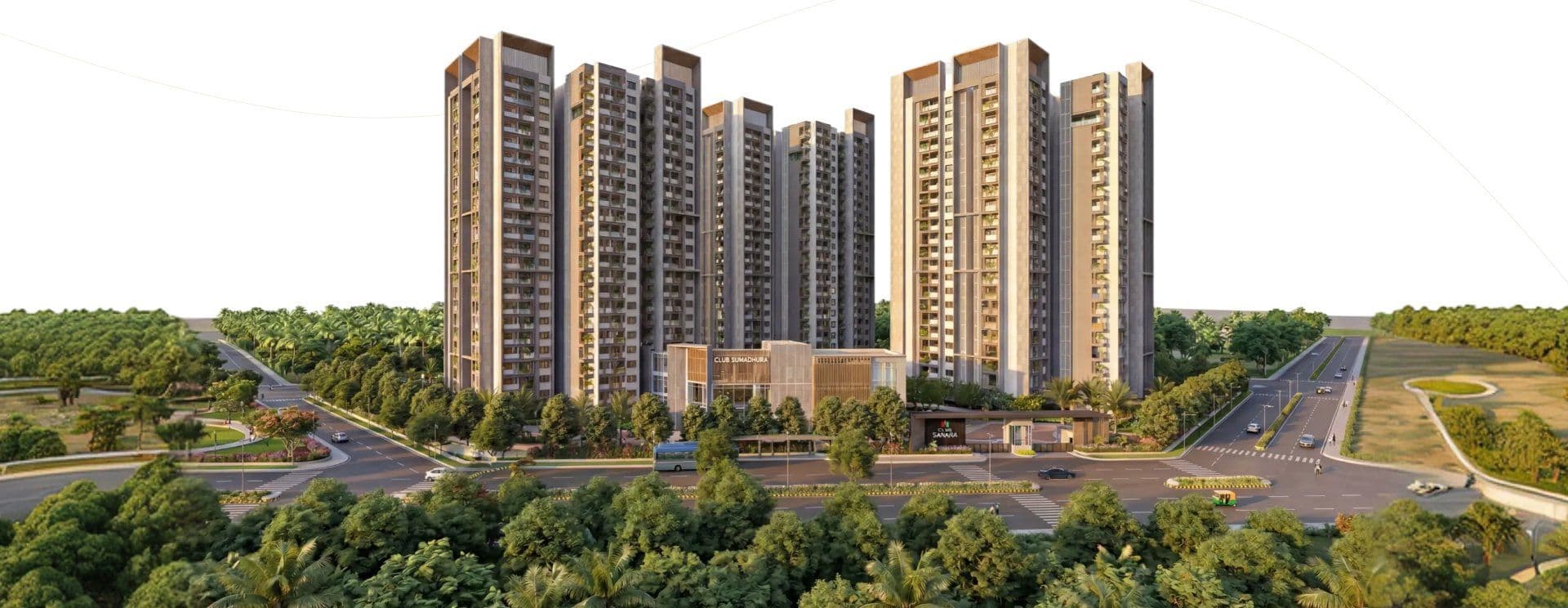 Sumadhura township skyline