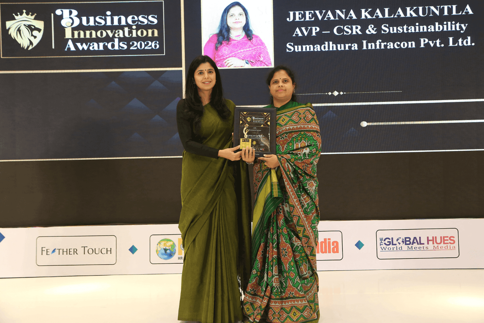 CSR Leader of the Year – Ms. Jeevana Kalakuntla, AVP – CSR & Sustainability