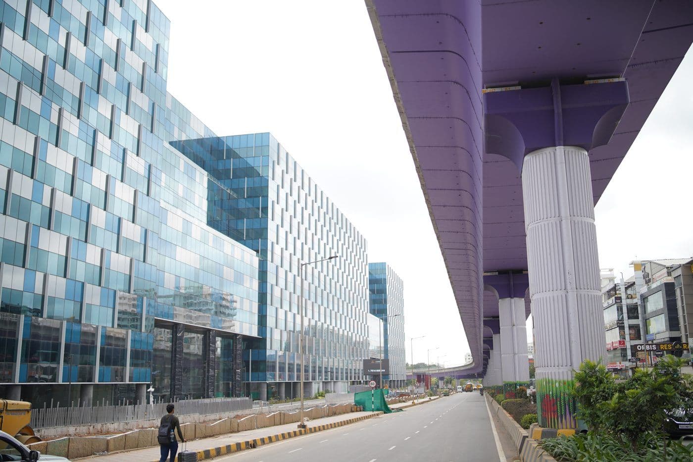 BMRCL metro corridor greening initiative